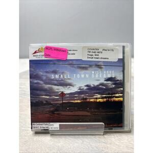 Will Hoge – Small Town Dreams (CD, 2015, Cumberland Records)